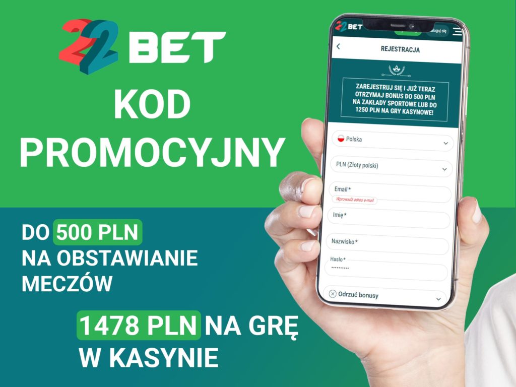 22Bet kod promocyjny