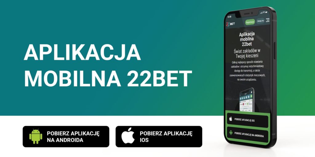 Aplikacja mobilna 22Bet