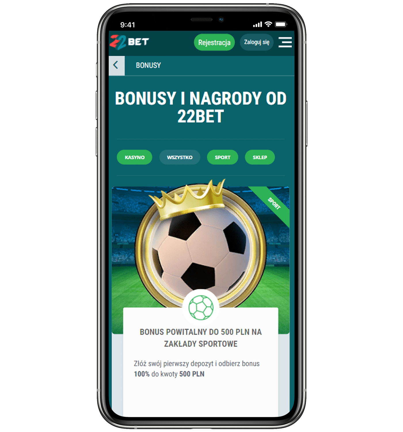 Bonusy 22Bet