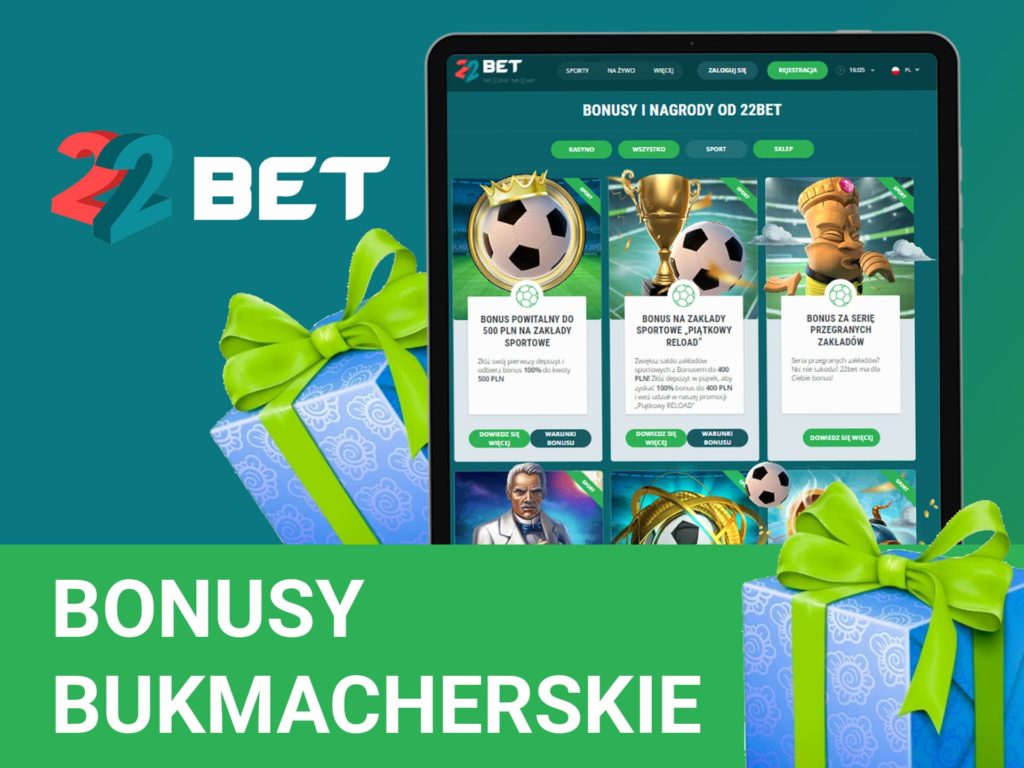 System bonusowy 22Bet – promocje dla bukmacherów