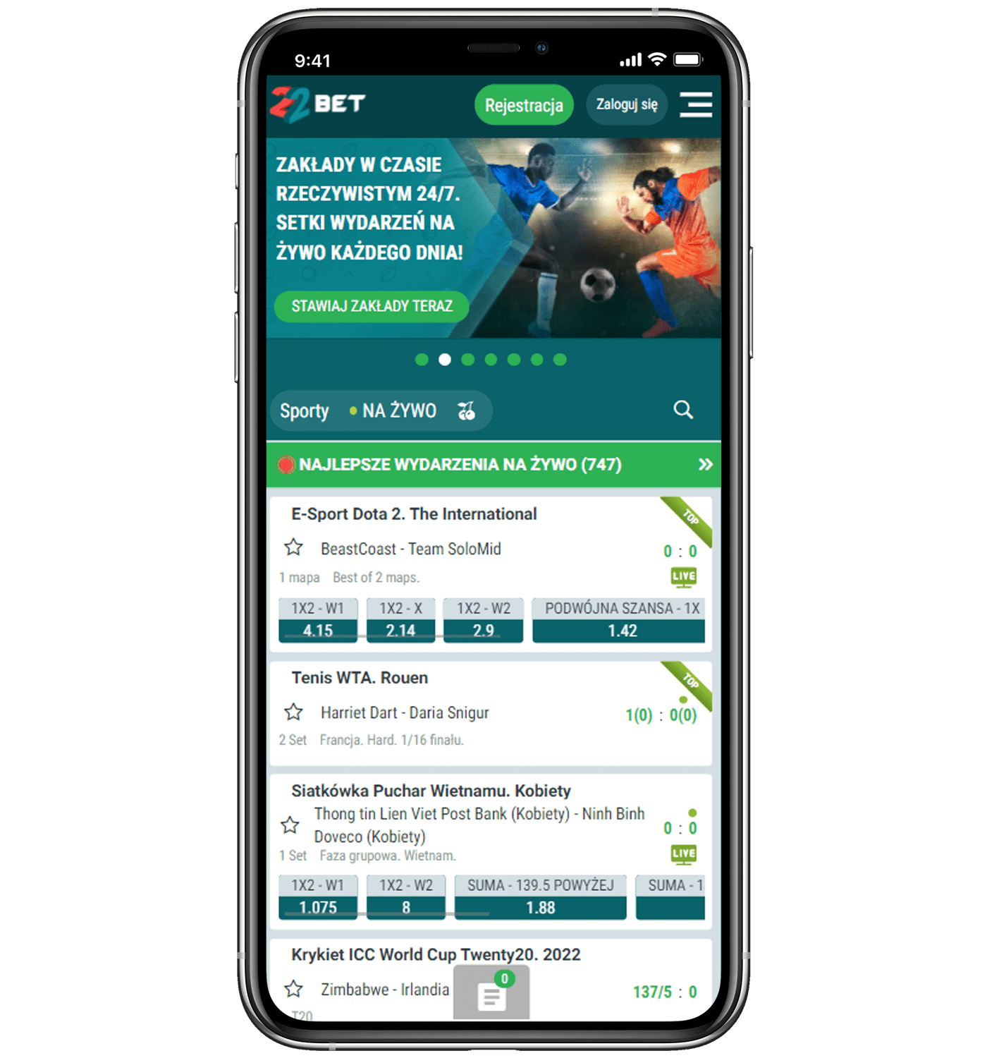 Strona główna 22Bet