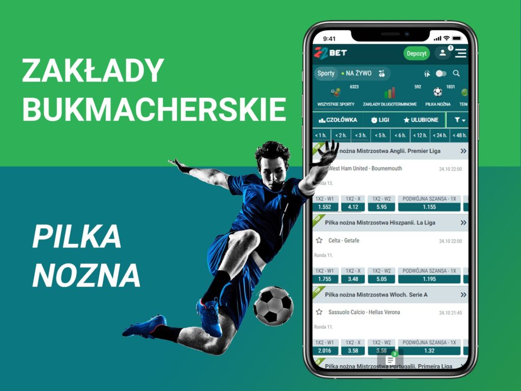 Zakłady bukmacherskie - piłka nożna