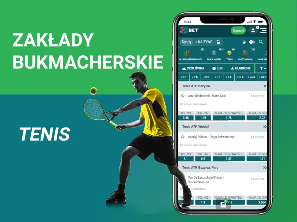 Zakłady bukmacherskie - tenis